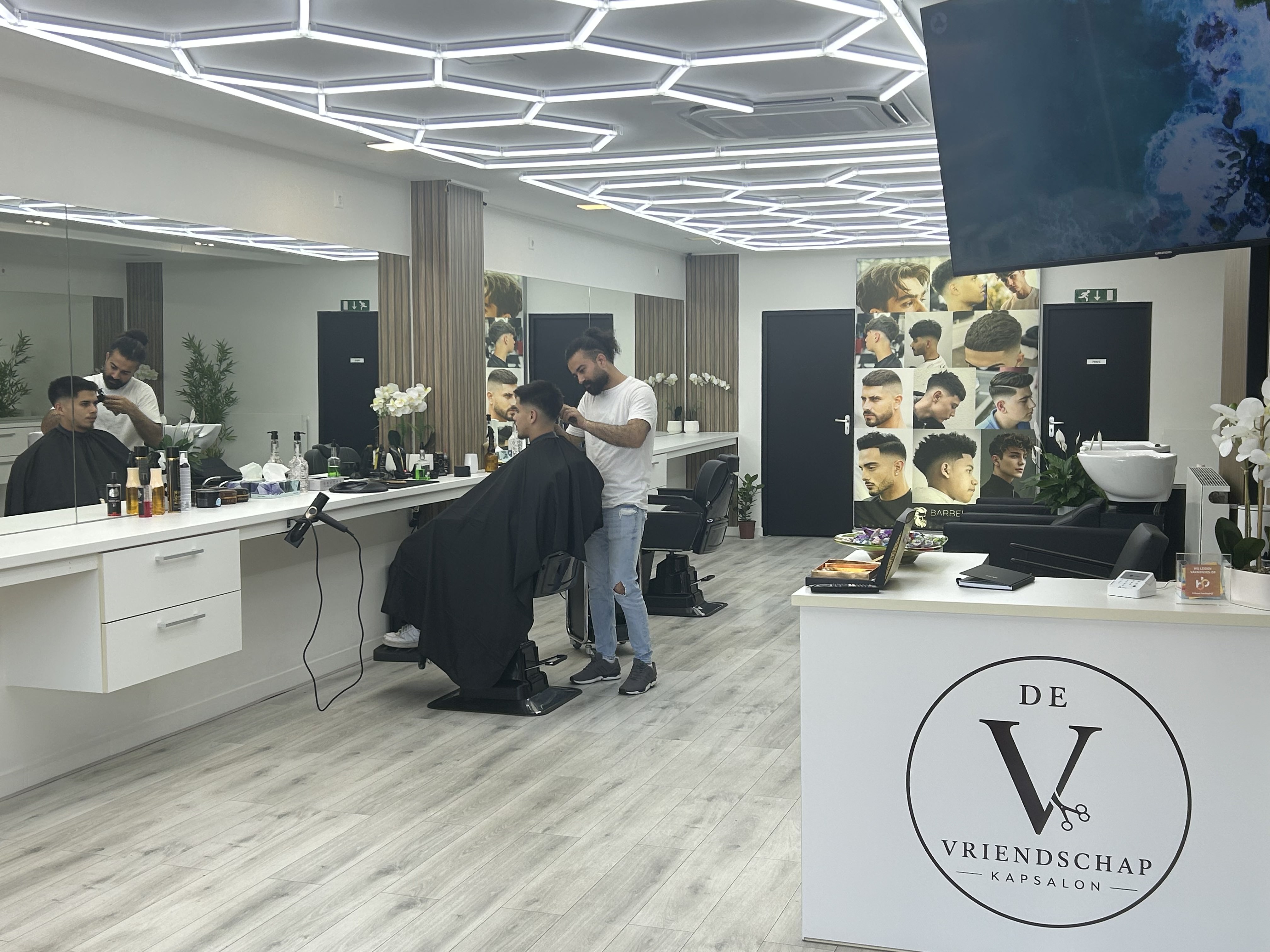 Blow-dry finish